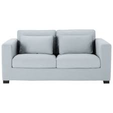 Herzlich willkommen zum großen vergleich. Ausziehbares 2 3 Sitzer Sofa Hellgrau Matratze 12 Cm Milano Maisons Du Monde