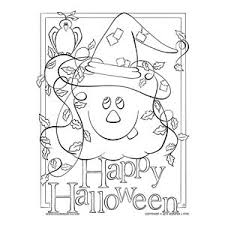 All of these coloring pages feature the text happy halloween with decorative elements to color! Coloring Pages For Halloween
