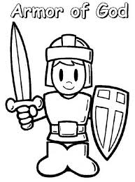 Search through more than 50000 coloring pages. A Boy Wearing Armor Of God Coloring Page Coloring Sun