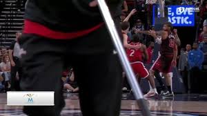Kawhi Leonard somehow gets the and-1 to fall