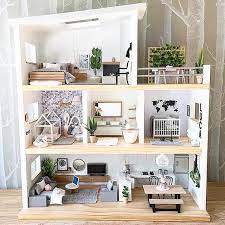 a little room of this custom dollhouse i completed a while back made into an apartment muebles de casa de munecas casa moderna de munecas muebles para munecas