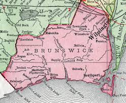 Brunswick county government, bolivia, north carolina. Brunswick County North Carolina 1911 Map Rand Mcnally Navassa Southport Shallotte