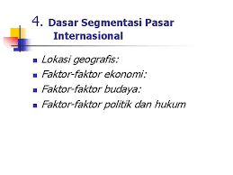 Terutama sekali adalah pada pemasaran, karena dengannya maka strategi pemasaran akan menjadi lebih sukses. Segmentasi Pasar Penentuan Pasar Sasaran Dan Posisi Pasar