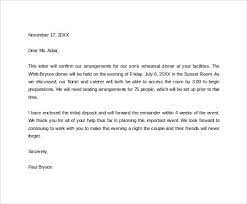 Free 29 Sample Formal Business Letters Formats In Ms Word Pdf