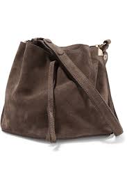 Maison Margiela Suede Shoulder Bag Modesens