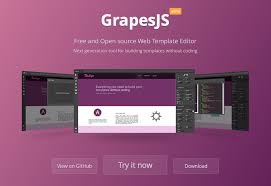 Grapesjs Web Design Tools Web Template Free Web Design Tools