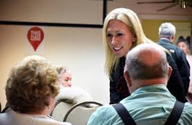 The republican's last post to the site was a video in which she continued to allege debunked and unfounded conspiracy theories about widespread voter fraud in her. How Marjorie Taylor Greene Ascended From Atlanta Suburbs To D C Spotlight Georgia Recorder