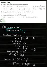 Bab 1 4 2 Fungsi Songsang Add Math Form 4