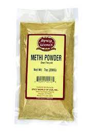 Fenugreek Methi Powder 7 Ounce Fenugreek Seeds Spices And Herbs By Spicy World Methi Seeds Fenugreek Spicy