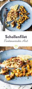 Knuspriges Schollenfilet Finkenwerder Art Rezept Schollenfilet Scholle Lebensmittel Essen