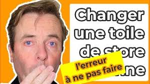 Store banne sunstyl de leroy merlin : Changer Une Toile De Store Banne L Erreur A Ne Pas Commettre Youtube