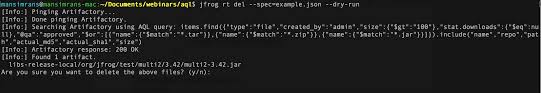 Blog Aql And Jfrog Cli A Match Made In Heaven
