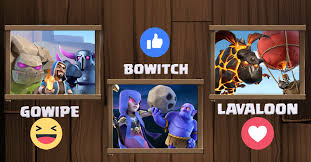 In fact, this is probably the one and only attacking strategy that has been so popular for such a long time in clash of clans. Clash Of Clans Gowipe Bowitch Oder Lavaloon Welche Facebook