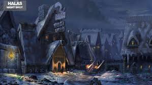 Halas Night Shot Characters Art Everquest Next Concept Art World Everquest Next Concept Art