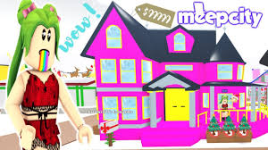 Paseamos por el cuarto de barbie, chelsea, skipper y stacie, hasta tiene piscina con tobogan! Meepcity Me Compro La Nueva Mansion Roblox Youtube
