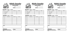 Berikut contoh nota yang bisa diedit untuk keperluan usaha laundry. Nota Laundry