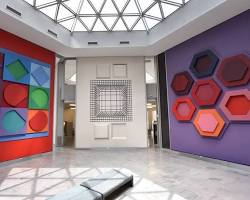 Salle de réunion à la Fondation Vasarely à AixenProvence