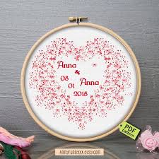 Alessandra adelaide needleworks, aan, amaryllis artworks, amy bruecken designs, barbara ana, bent creek, blue. Hand Embr Patterns Magazines Counted Cross Stitch Pdf Pattern 034 Wedding Record Personalised Pattern Crafts Leyendas Gob Pe