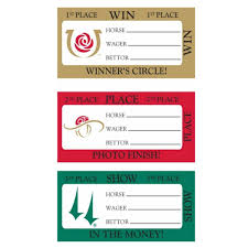 Betting Tickets Are A Derby Party Necessity It Wouldn T Be A Kentucky Derby Party Without A Little Wager On The Race Derby Kentucky Derby Party Kentucky Derby