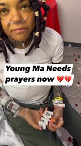 💔Rapper Young MA needs everyone’s prayers. #youngma #kidneydisease  #kidneyhealth