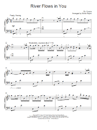 Sheet music direct is your home for premium sheet music. Mona Rejino River Flows In You Sheet Music Pdf Notes Chords Children Score Educational Piano Download Printable Sku 154877