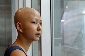 She baldly goes public with disease:...