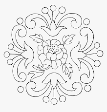 A 9 x 9 inch piece of fabric the mountain sampler embroidery pattern (included below) Vintage Floral Embroidery Pattern Printable Flower Embroidery Patterns Hd Png Download Kindpng