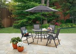 Maybe you would like to learn more about one of these? Mainstays Lakewood Heights Folding Patio Dining Set 6 Piece Red Walmart Com Walmart Com