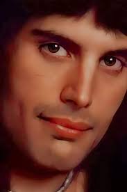 This is a photo of Jamal Zook “Samuel” Cooke (Freddie's nephew) in his home  with a picture of Freddie in the background. He said “Growing up it all  felt quite normal because