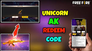 Check out working garena free fire redeem codes of 2020 at spycoupon. Free Fire Unicorn Ak Redeem Code Free Fire Today Redeem Code 8 October Redeem Code Youtube