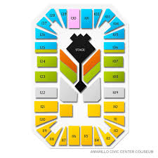 amarillo civic center coliseum 2019 seating chart