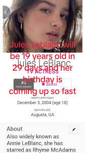 Joanna LeBlanc's Instagram, Twitter & Facebook