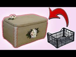 Sebze Kasasindan Hasir Sandik Yapimi Plastik Kasanin Geri Donusumu How To Make A Recycled Box Youtube Sandik Elisi Fikirleri Camasir Sepeti