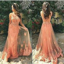 Outlet Trendy A Line Prom Dress Appliques Prom Dress On Storenvy Coral Prom Dress Prom Dresses Backless Prom Dresses