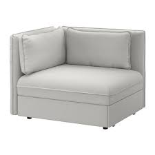 Vallentuna Bettsofaelement Mit Ruckenlehne Orrsta Hellgrau Ikea Deutschland Sofa Stoff Wohnzimmer Planen