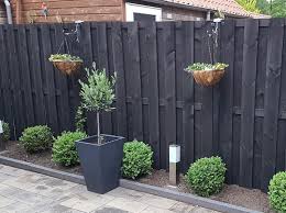 Schutting Jumbo Antraciet Modern Design In 2020 Outdoor Decor Backyard Backyard Landscaping Designs Backyard Fences