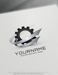 Answer a few simple questions about your brand identity and personal style and the wix logo maker will create a unique logo that fits your business needs. Create An Industry Gear Logo With The Industrial Logos Maker