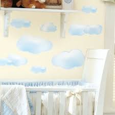How add painted clouds to ceilings and walls cheryl phan. Ceiling Cloud Decals Wayfair