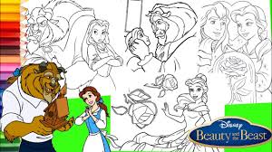 17183 princess free clipart 120. Coloring Disney Beauty The Beast Princess Belle Coloring Pages For Kids Youtube