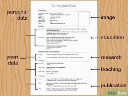 Provide evidence of skills and experience but remember to keep it brief. How To Write A Cv Curriculum Vitae With Pictures Wikihow