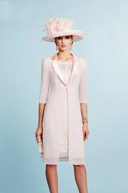 Ronald Joyce 991024 01 In A Soft Pale Pink This Fabulous Lace Shift Dress Is De Mother Of Bride Outfits Mother Of Groom Dresses Mother Of The Bride Outfit