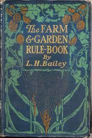 the farm garden rule book discipline your yard vintage book covers book cover books
