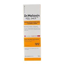 Dr.Melaxin Peel Shot Exfoliante en Spray con Ácido Kójico y Cúrcuma, Exfoliante Corporal y para Pies 99+ (190 g) Tu atajo para una piel radiante y luminosa: Target