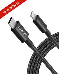 Anker New Nylon Usb C To Lightning Cable