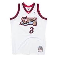 Authentic philadelphia 76ers jerseys are at the official online store of the national basketball association. Allen Iverson 1997 98 Philadelphia 76ers Home Authentic Jersey Mitchell Ness Nostalgia Co