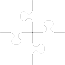 Puzzle Pieces Png 1 993 1 993 Pixels Puzzle Piece Template Puzzle Piece Crafts Diy Teacher Gifts