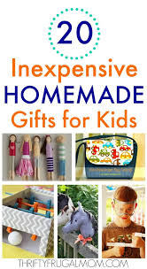Show cute expressions, funny moves, and pleasant chats. 20 Inexpensive Homemade Gifts For Kids Thrifty Frugal Mom
