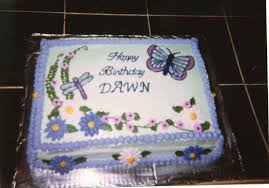 However crazy your tastes, the day of your arrival onto this earth entitles you to treats of all magnitudes. Butterfly In Spring Flowers Birthday Cake 1 4 Sheet Frosted In Buttercream With Butter Birthday Cake With Flowers Butterfly Birthday Cakes Bug Birthday Cakes