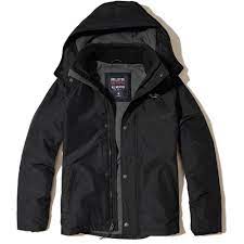 Hollister By Abercrombie All Weather Coat Jacket Men S Navy Hooded Fleece M Men S Coats And Jackets Outerwear Jackets Mens Jackets