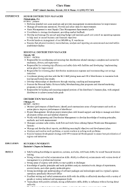 Knowing the assistant manager job description and salary is essential if you are thinking about becoming a assistant manager. Distribution Manager Resume Samples Velvet Jobs